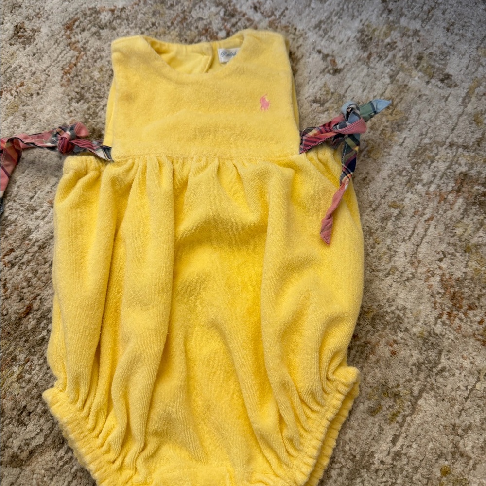 Ralph Lauren Yellow Kids Casual Dress